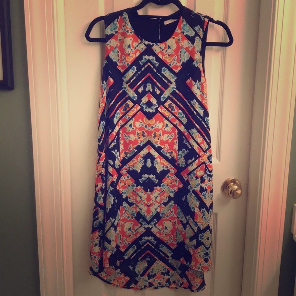 Three Eighty Floral Mixed Dress